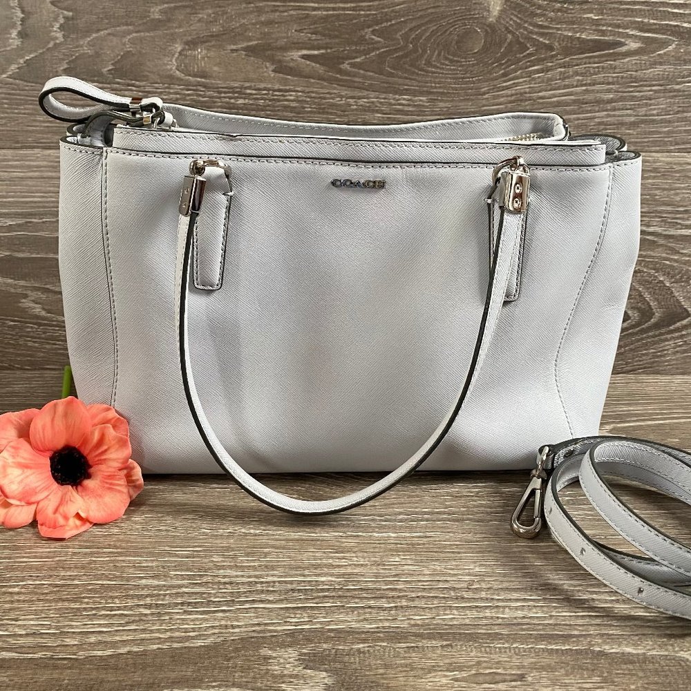 🔥HP🔥 COACH Madison Christie Saffiano Leather Bag